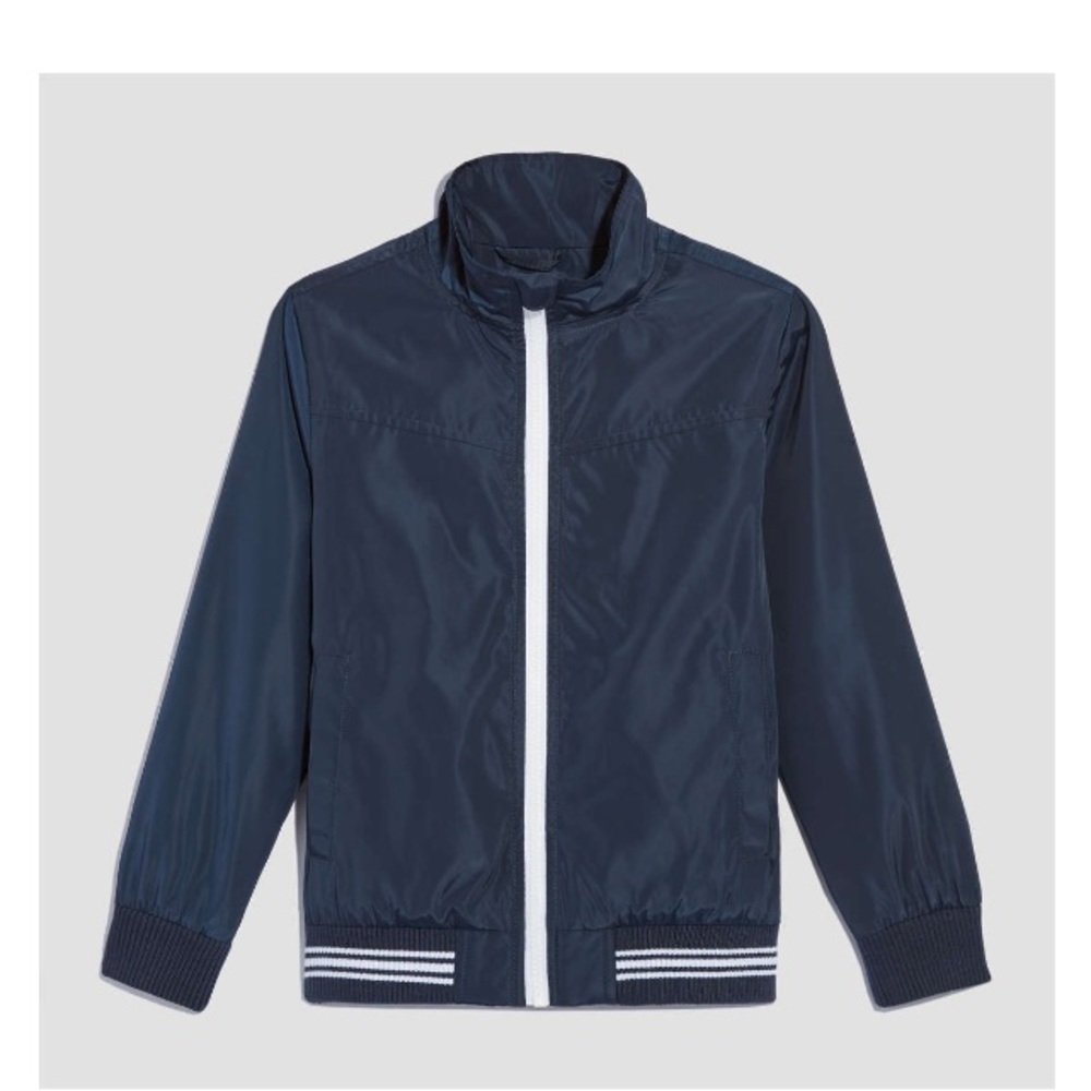 Joe Fresh Boys Navy Nylon Jacket - Small - NWT